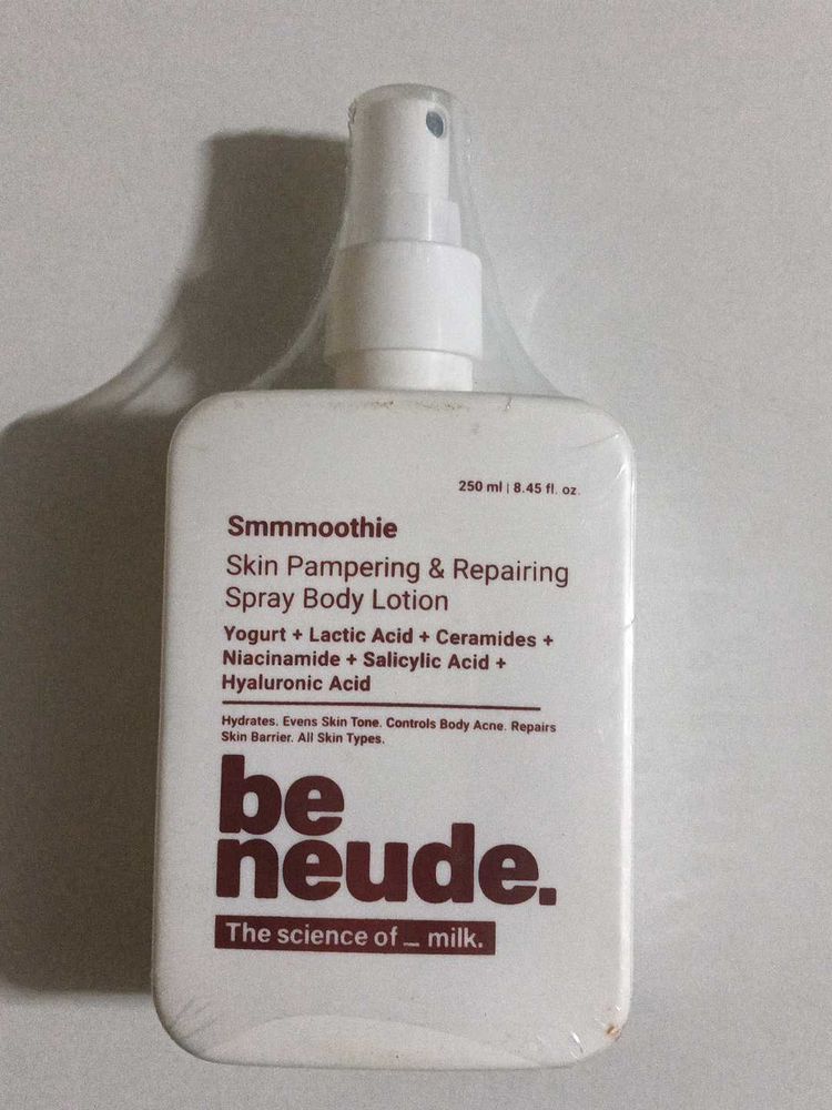Skin Pampering &amp; Repairing Spray Body Lotion