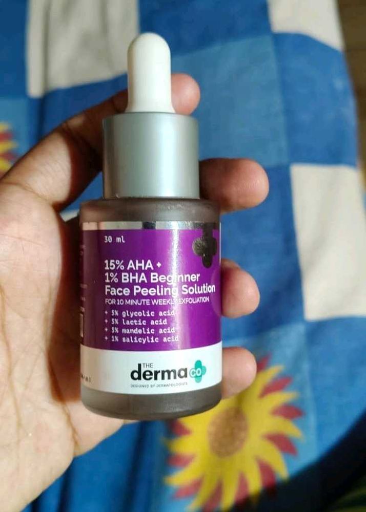 The Derma Co. 15% AHA+1% BHA Face Peeling Solution