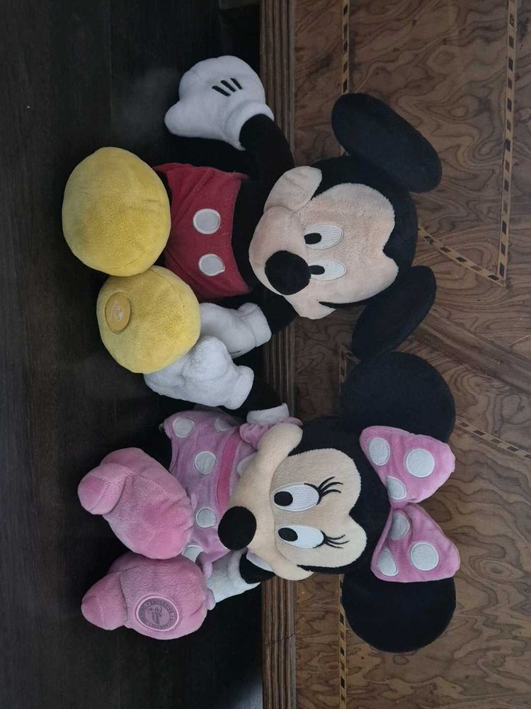 Mickey &amp; Minnie Mouse Plush Toys