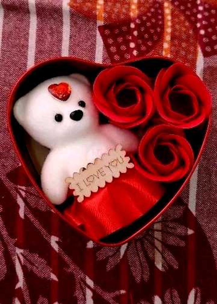 Cute Teddy Bear Gift Set for velentine 💗🤗