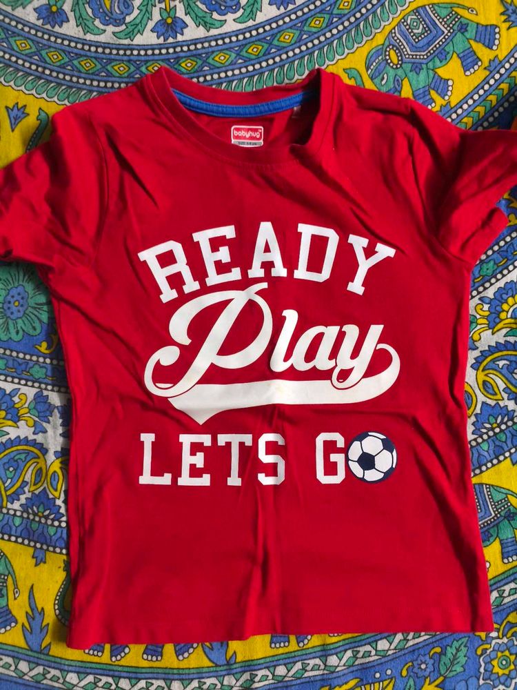 a hot res t shirt from babyhug