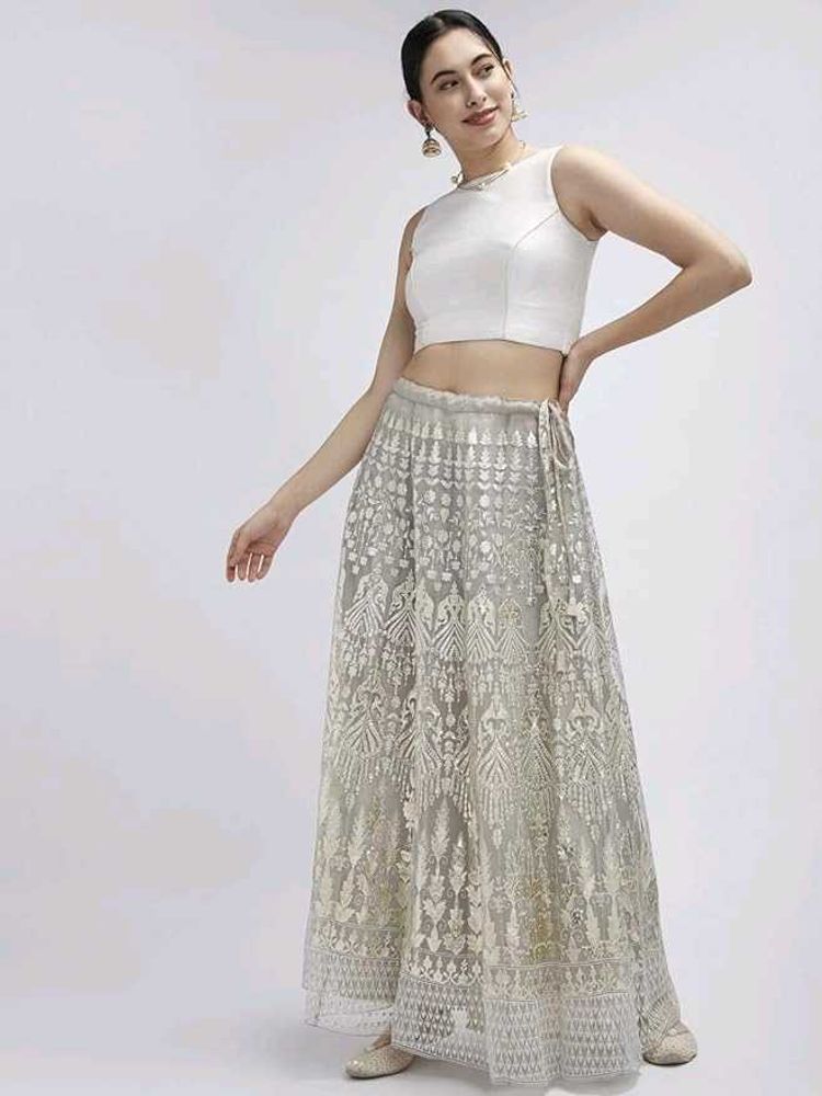 Elegant Embellished Lehenga Skirt