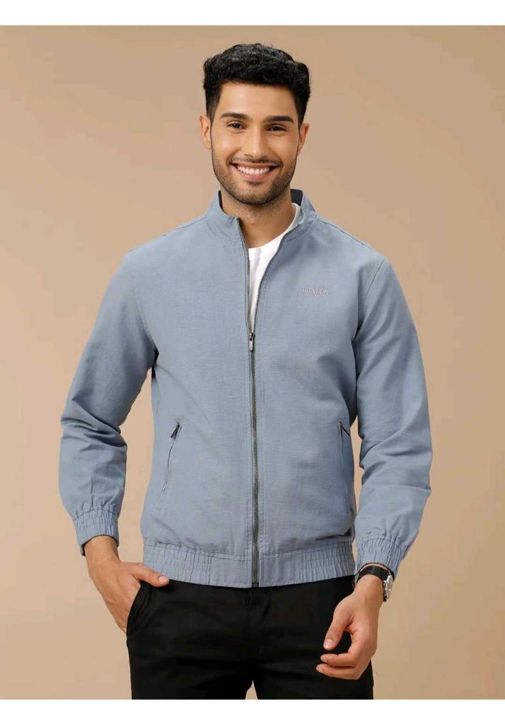 Men's Blue Casual Jacket