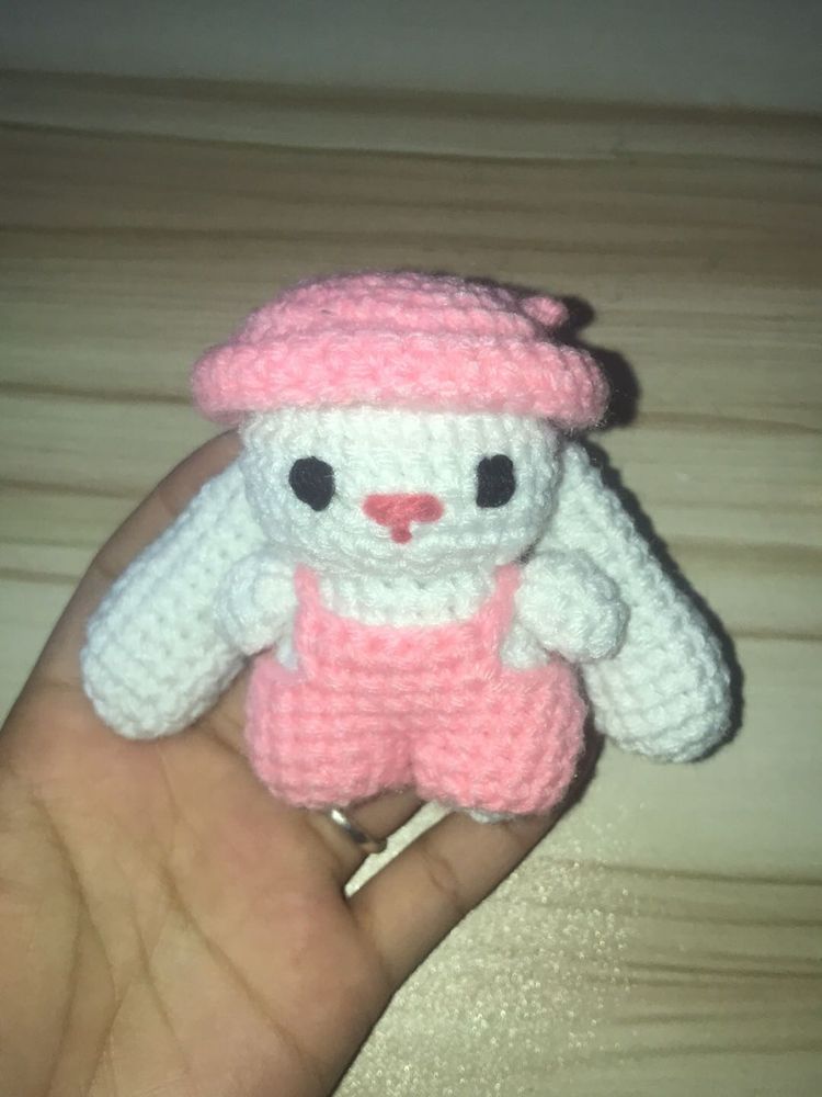 Crochet Bunny Plush Toy