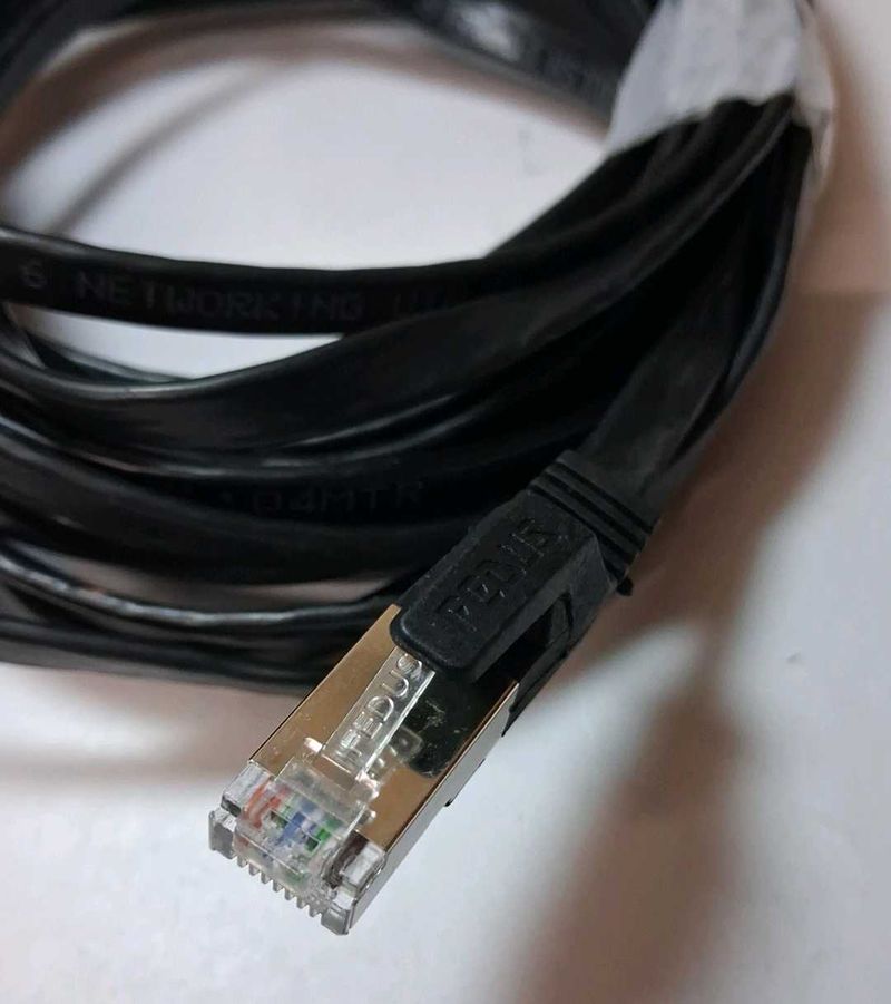 Flat Ethernet Network Category 6 Cable