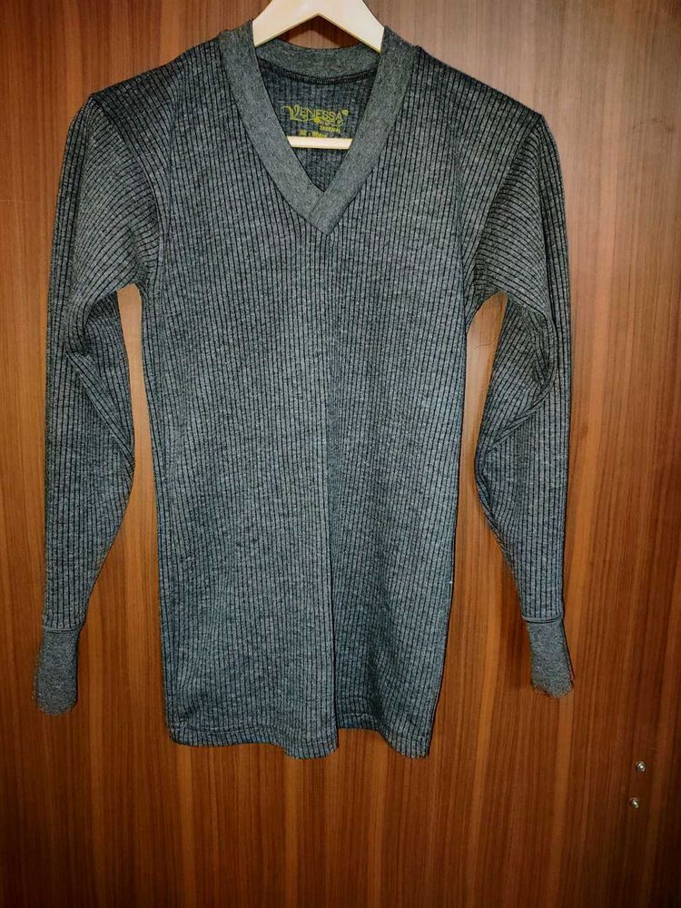 Vintage V-Neck Thermal Top