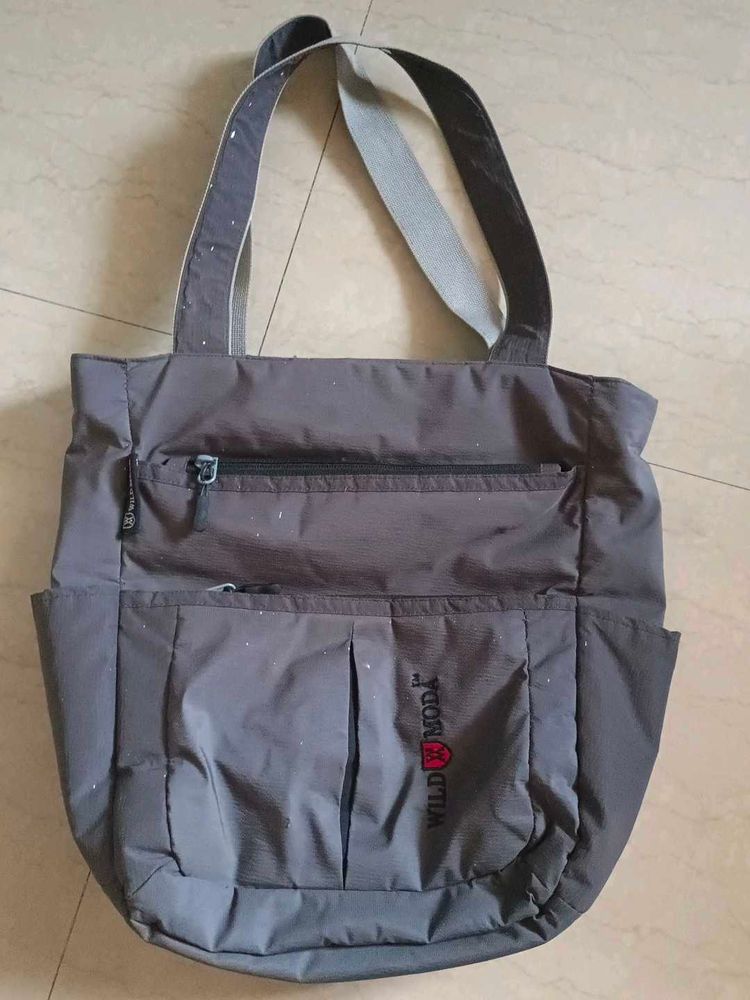 Stylish Grey Tote Bag