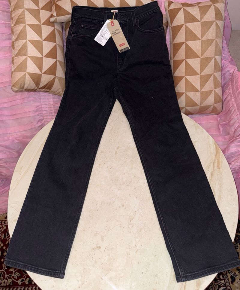 Levi's  Black Flare Jeans