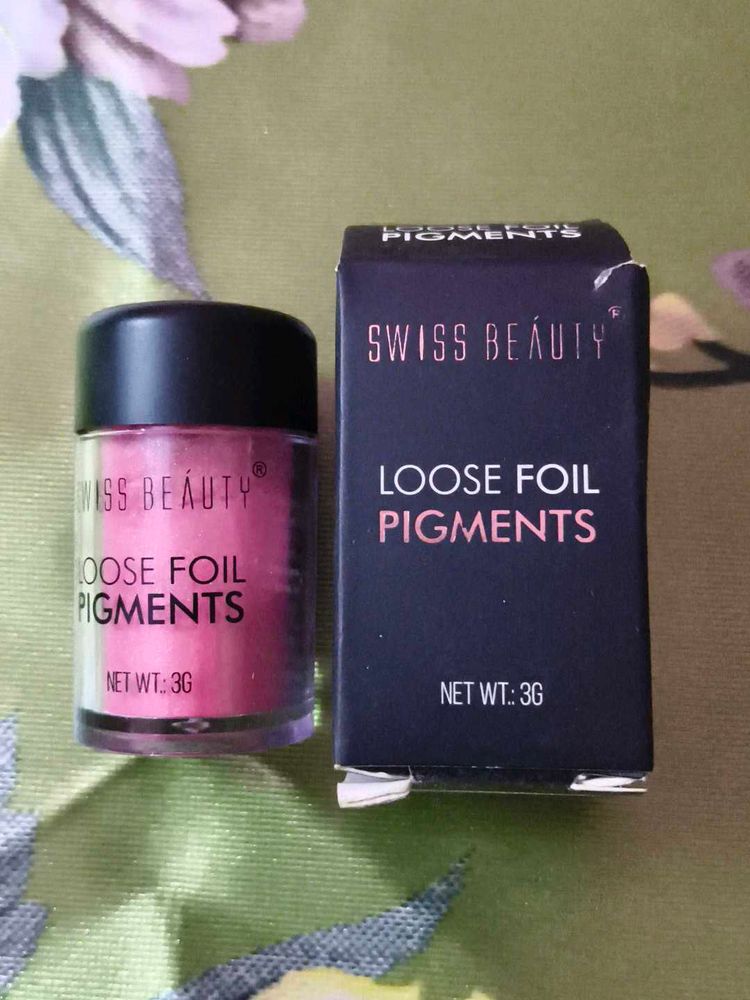 Swiss Beauty Loose Foil Pigments pink