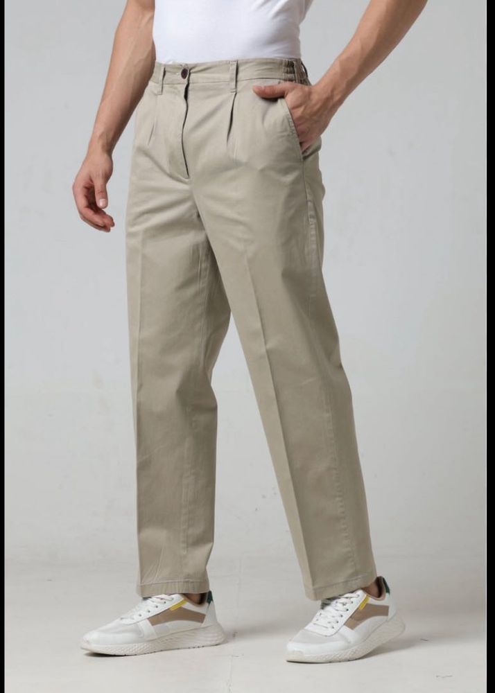 Men's Classic Khaki Trousers
