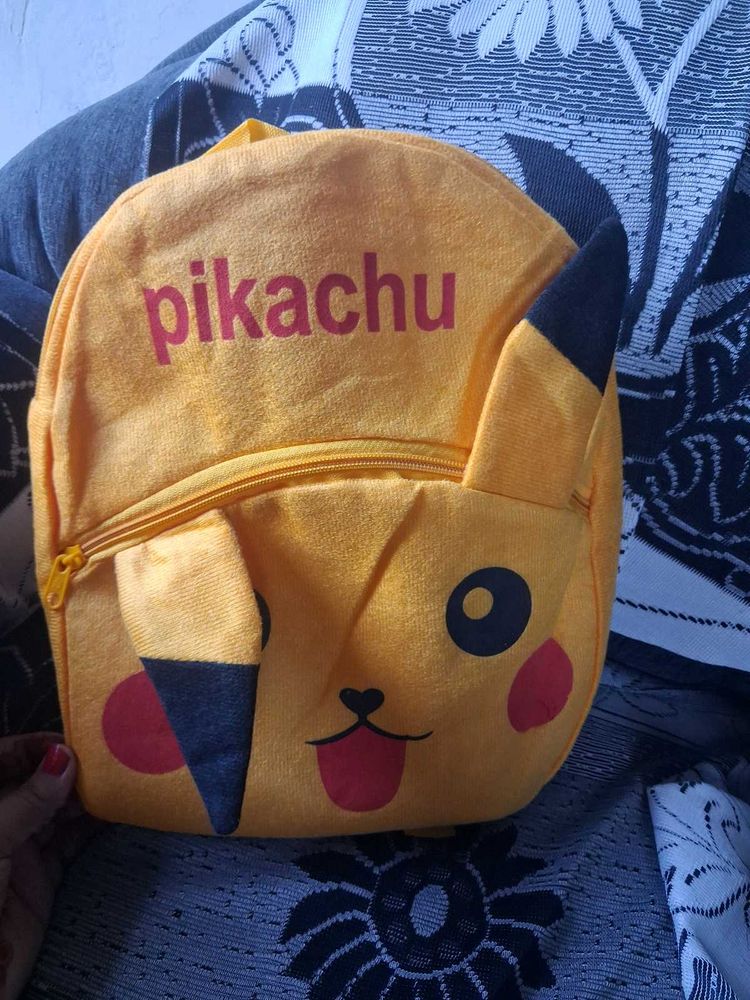 Cute Pikachu Backpack for Kids