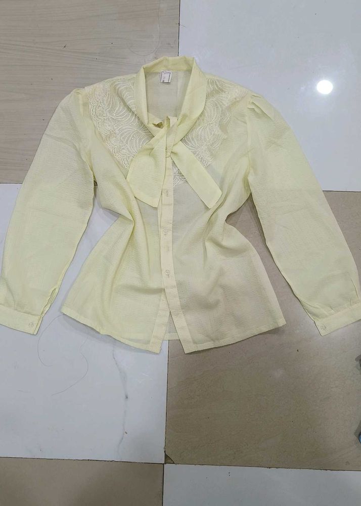 Vintage Bow Blouse