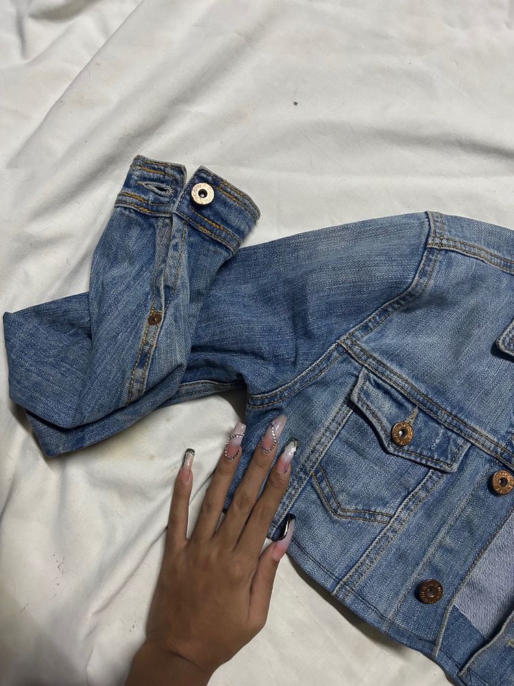 Y2k Super Crop Aesthetic Jacket 💕