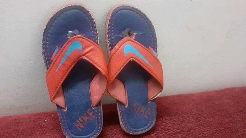 Nike Blue Slipper For Boys