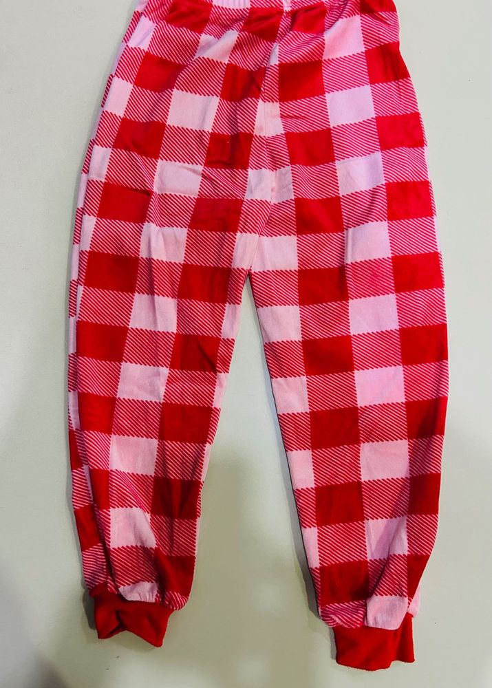 Cozy Red Buffalo Check Pajama Pants