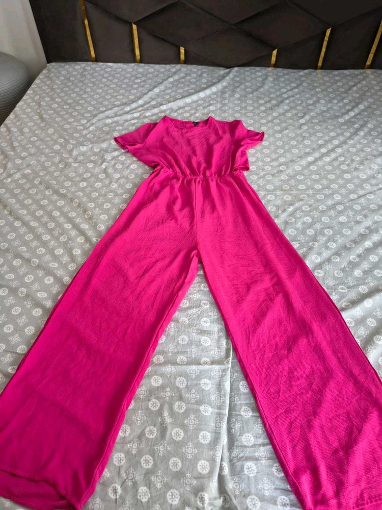 Vibrant Pink Jumpsuit