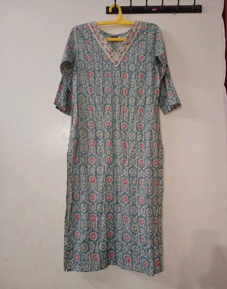 Teal blue kurta🩵
