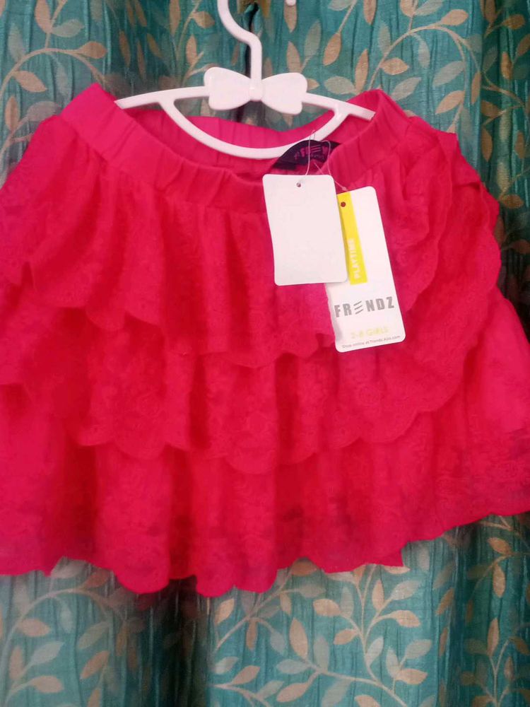 Vibrant Pink Skirt for Kids
