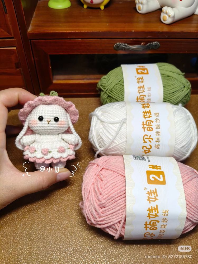 Handmade Crochet Bunny