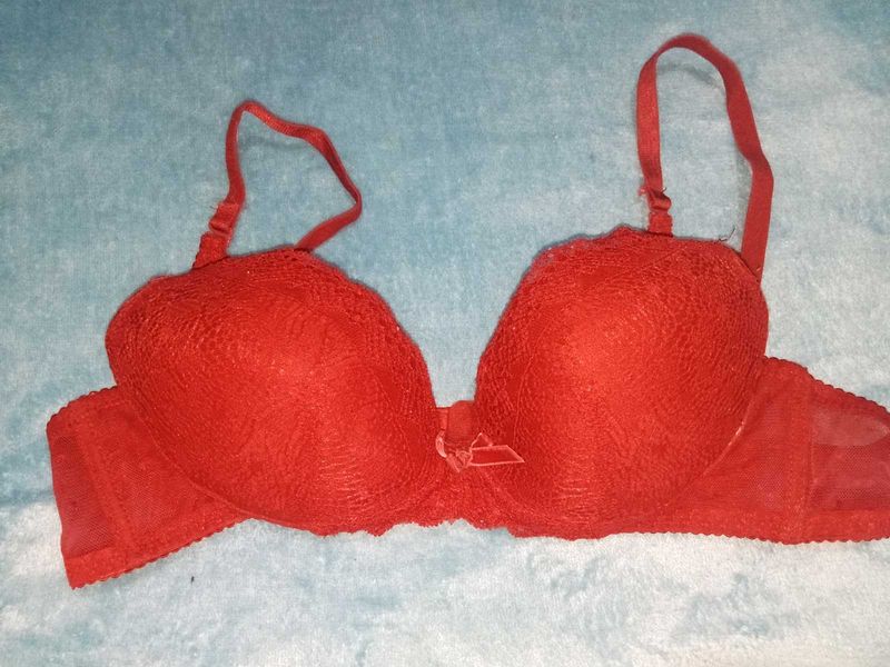Maroon Bra