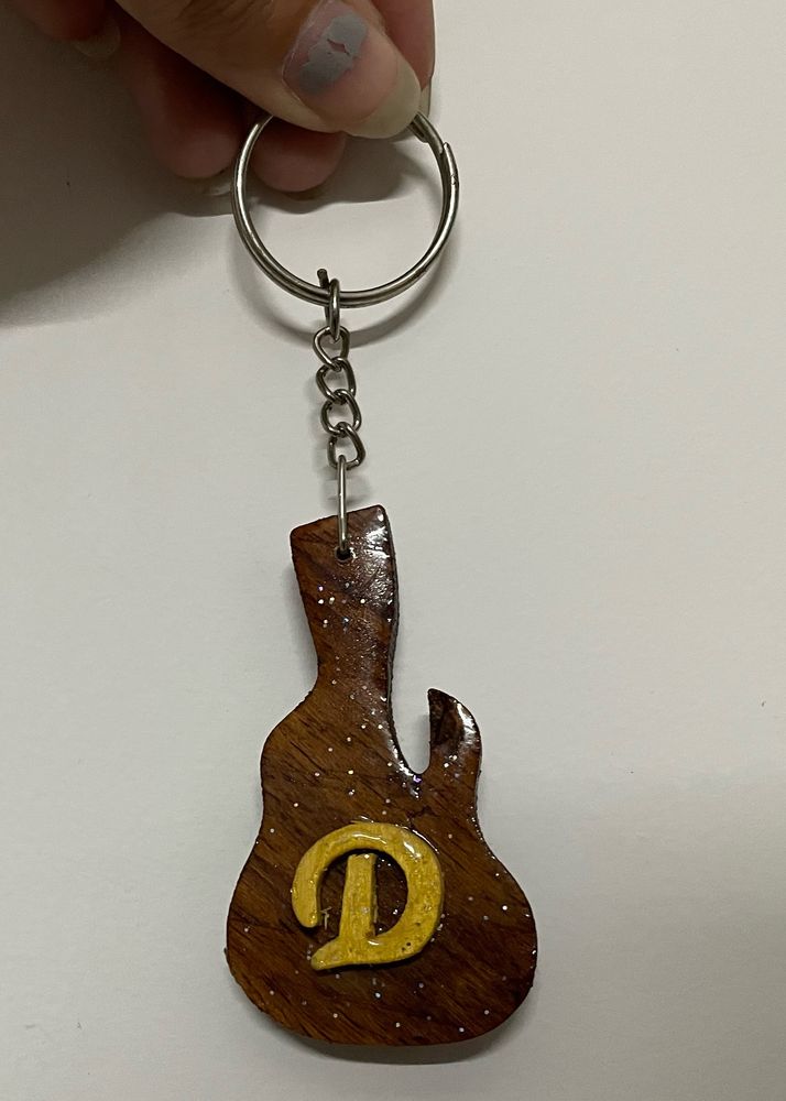 Guitar Keychain