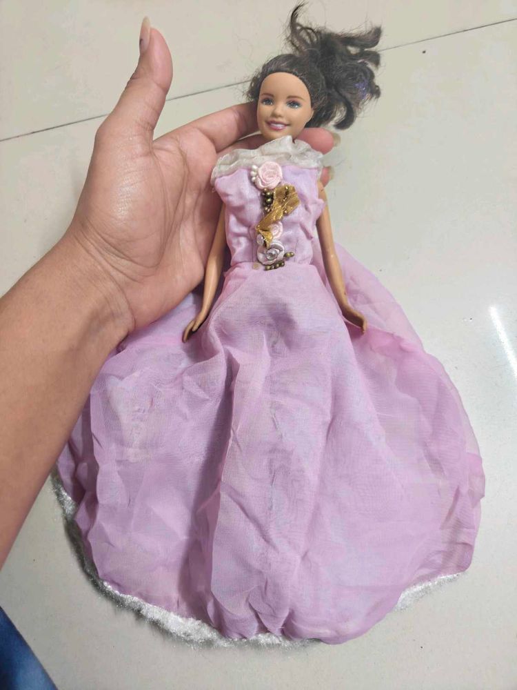 Lovely Doll with Lavender Dress