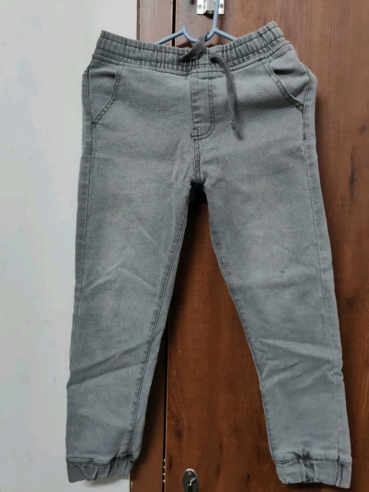 Grey Jogger Jeans