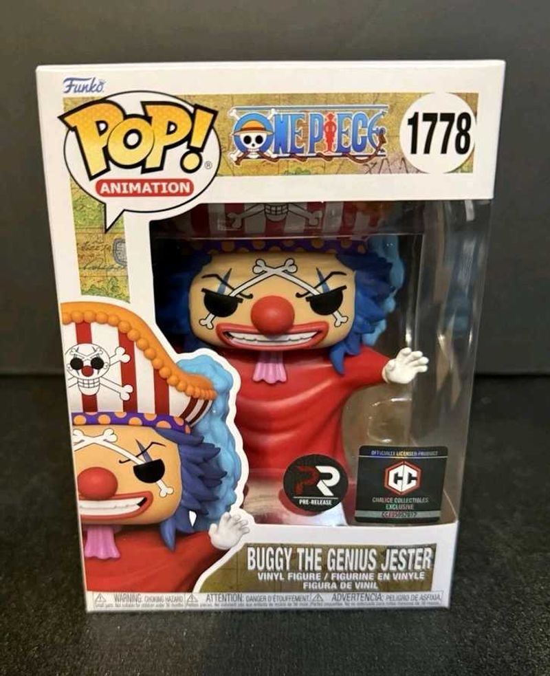Buggy The Genius Gesture Funko Pop One Piece