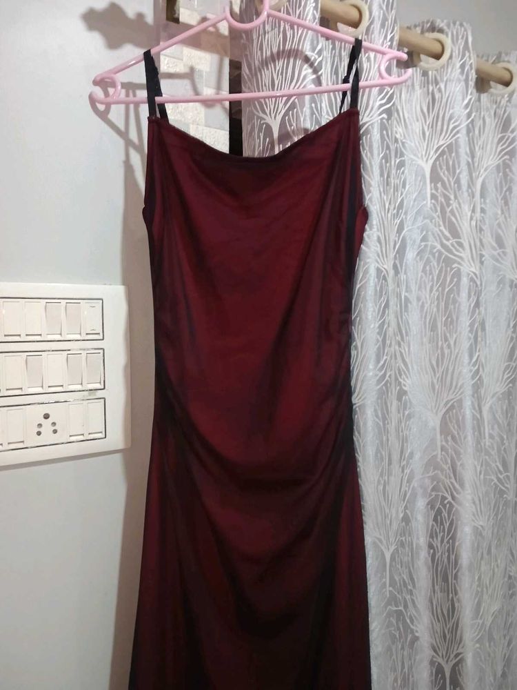 gothic Sheer Maxi Dress