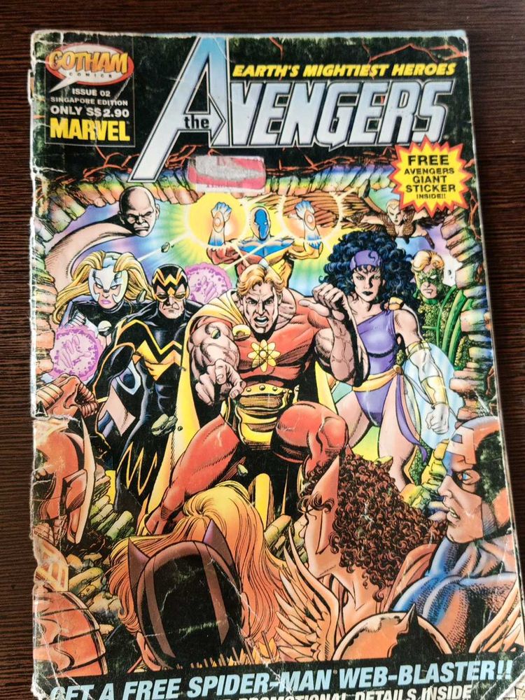The Avengers Comic Book - Earth's Mightiest Heroes