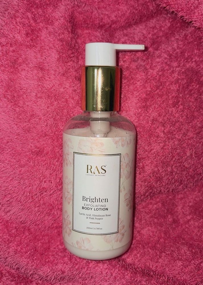 RAS Brighten Exfoliating Body Lotion