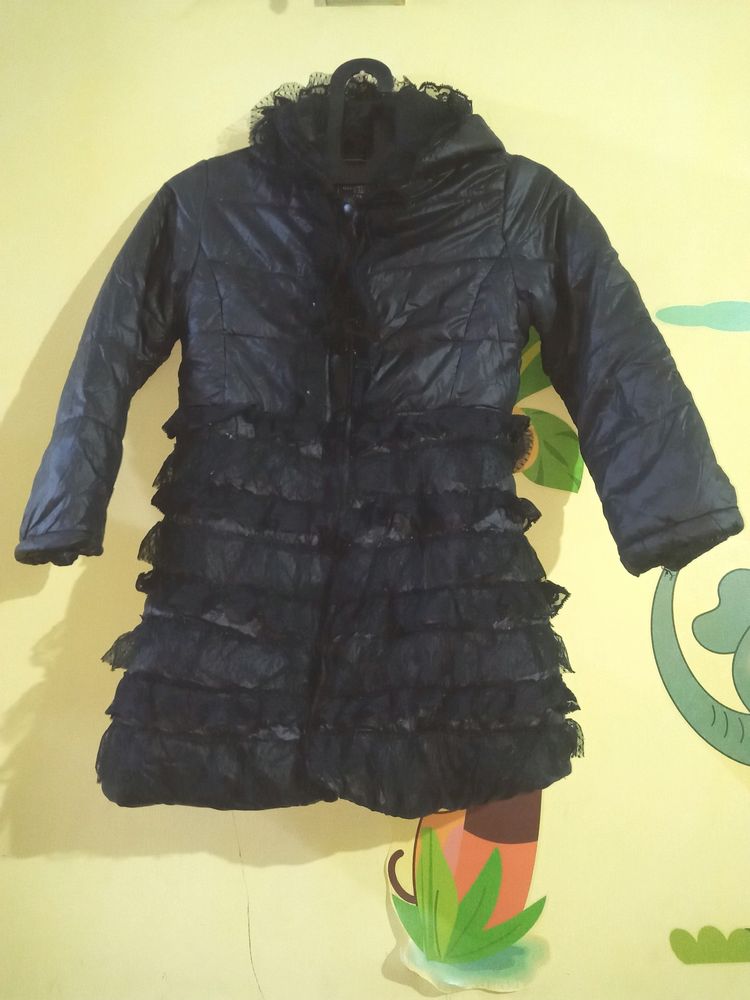🌸🌸🆕Black Puffed &amp;Laced Jacket