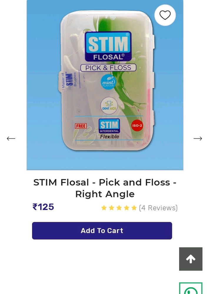 STIM Flosal Pick and Floss