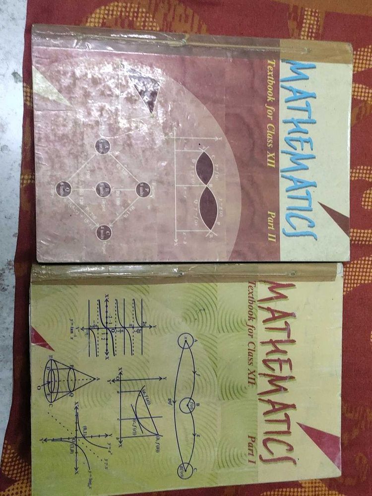 Class 12 Mathematics Textbooks (Part I &amp; II)