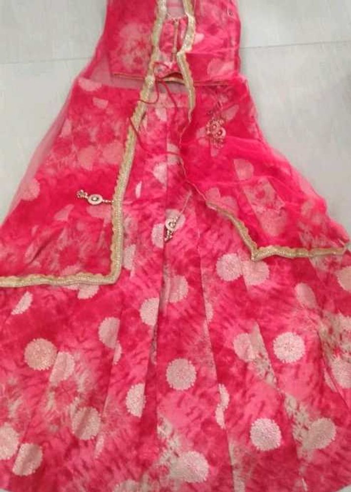Red Lehenga Choli Set