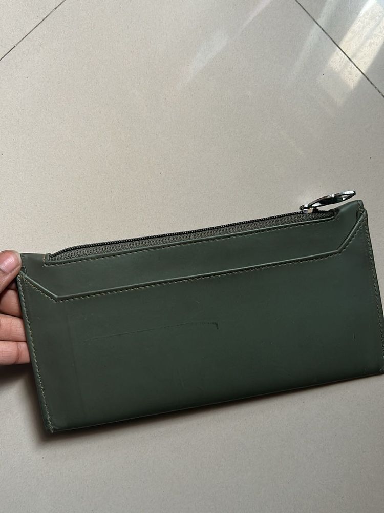 Stylish Olive Green Wallet