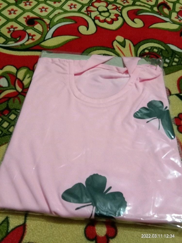Cute Pink Butterfly T-Shirt