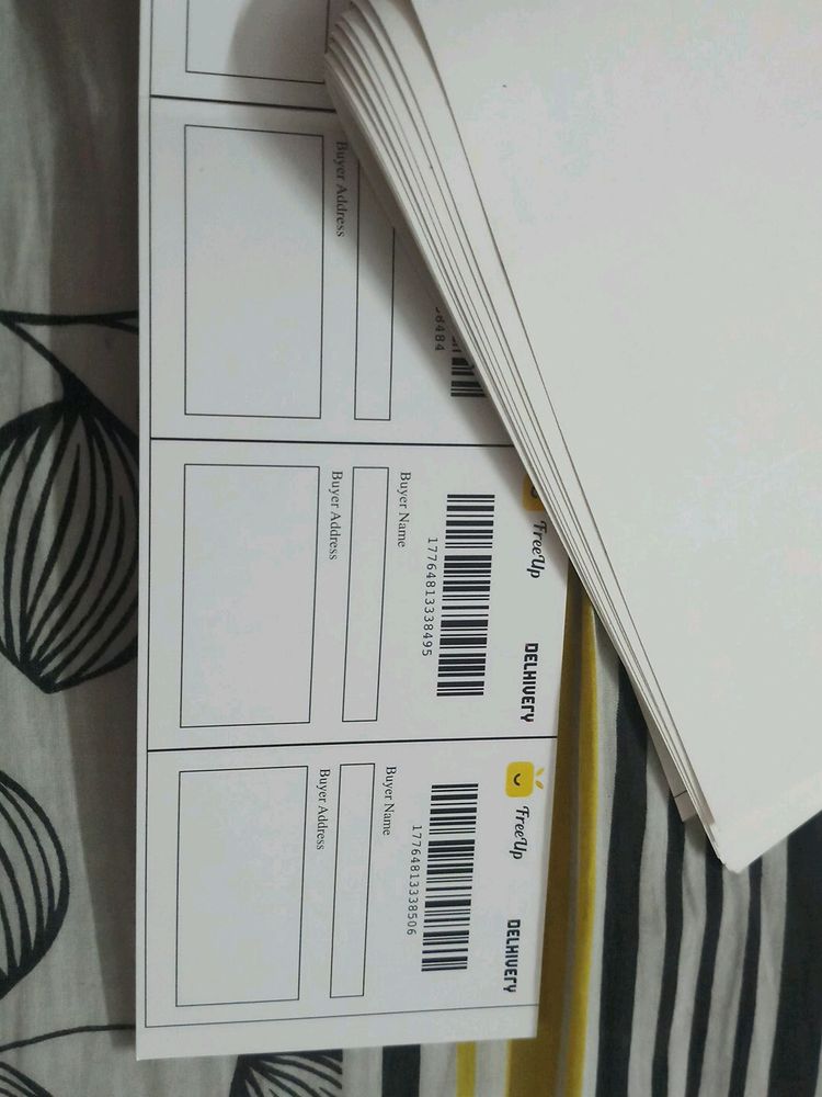 12 Shipping Labels