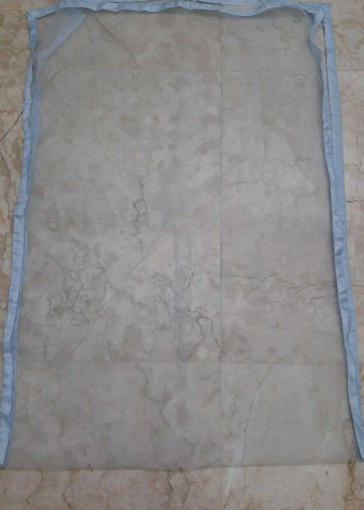 Blue Net Fabric Dupatta