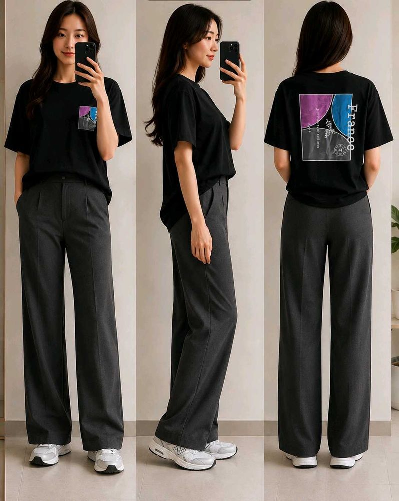 Cool Black Graphic Tee