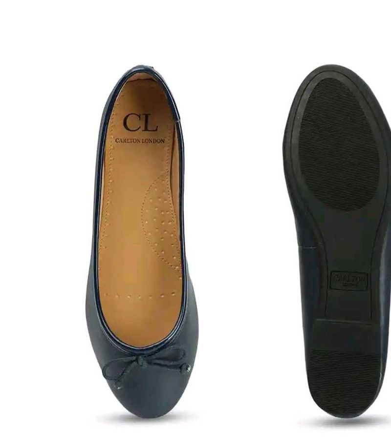 Navy Blue Ballet Flats