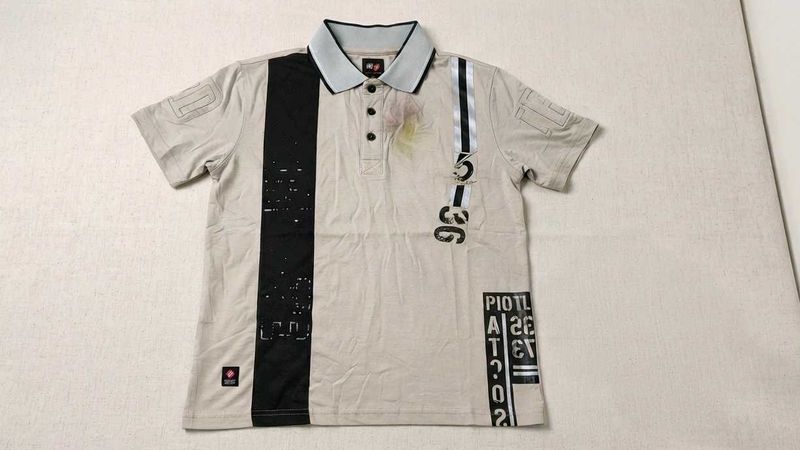 Men's Graphic Polo T-Shirt