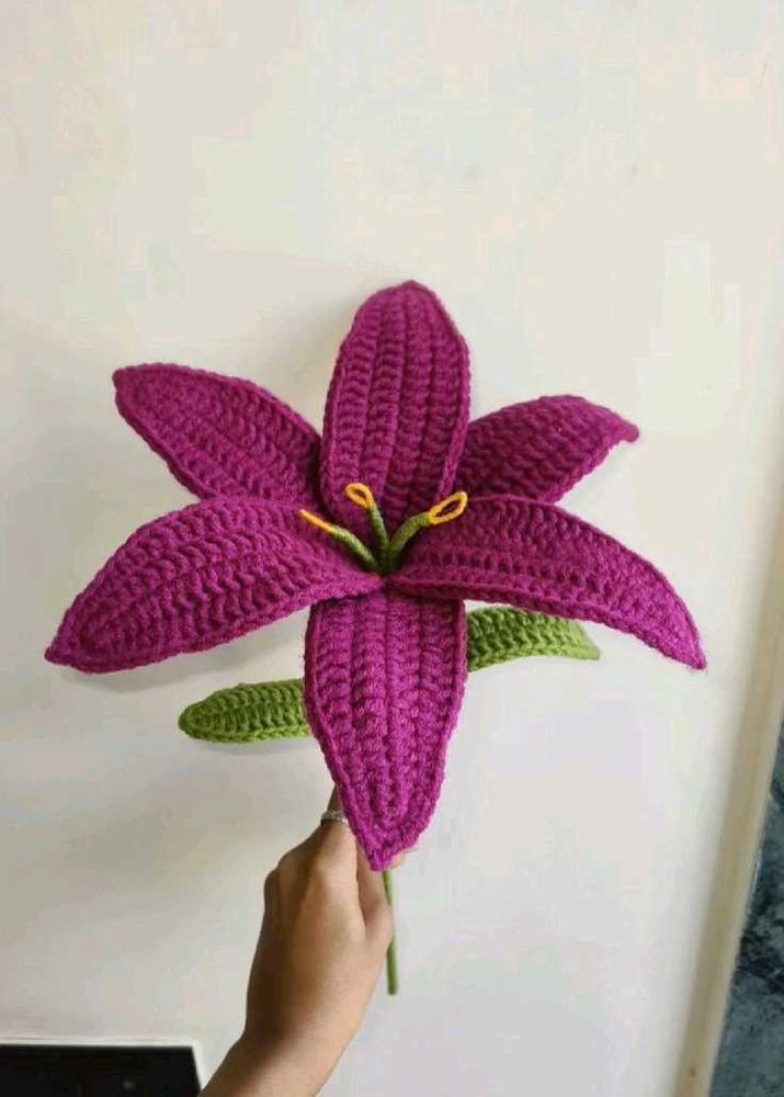 Crochet Lily Flower