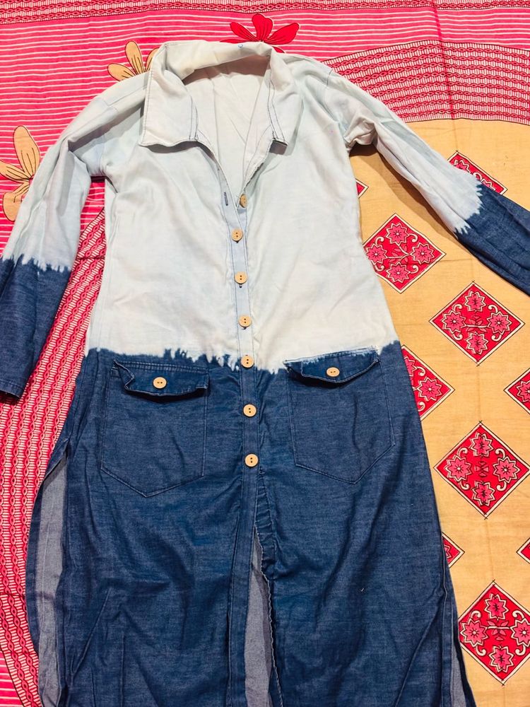 Denim kurti