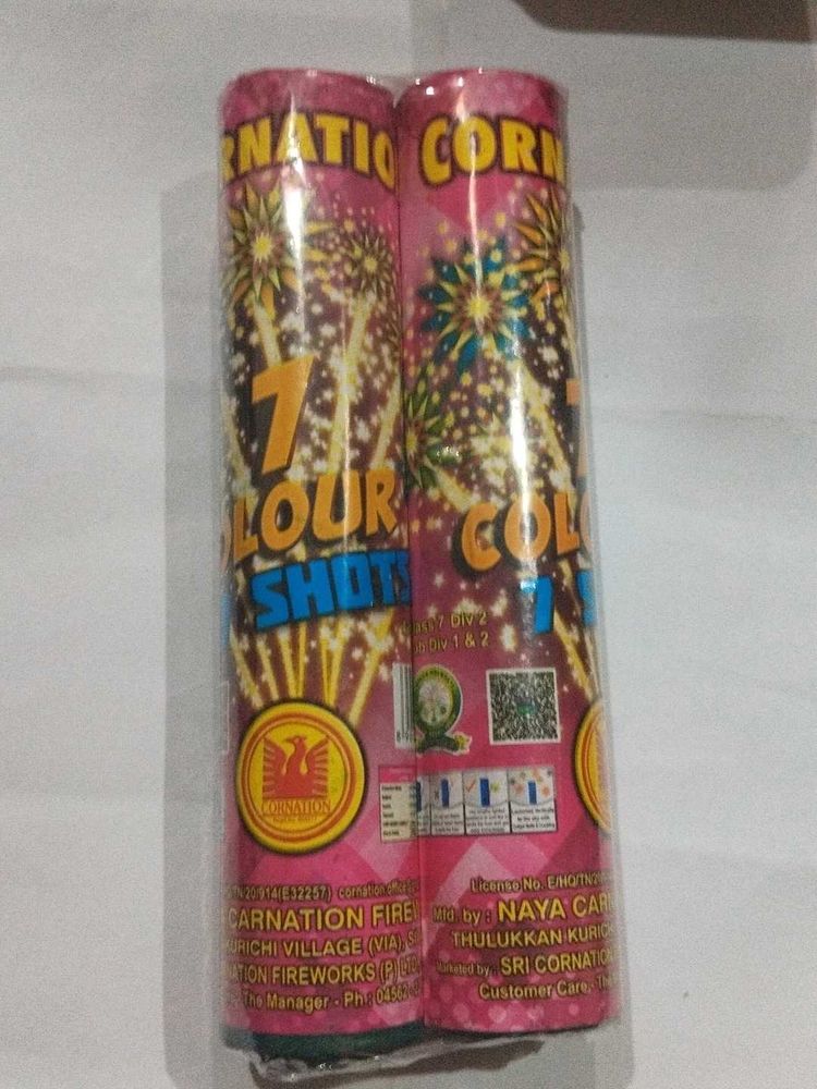 7 Colour Shots Fireworks