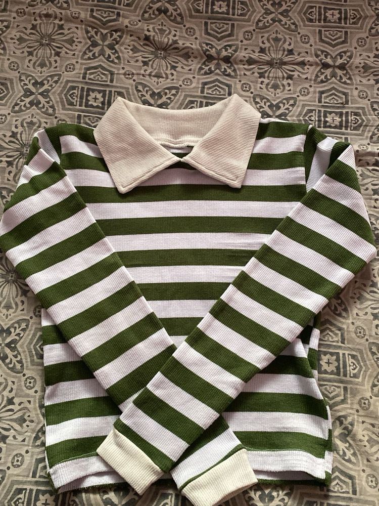 Striped Long Sleeve Top