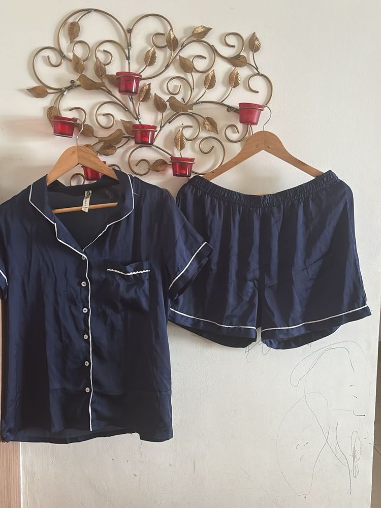Comfy Navy Pajama Set