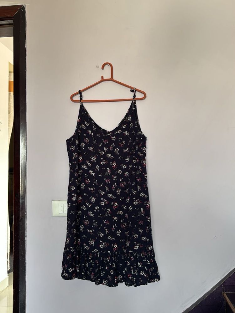 Floral Print Slip Dress