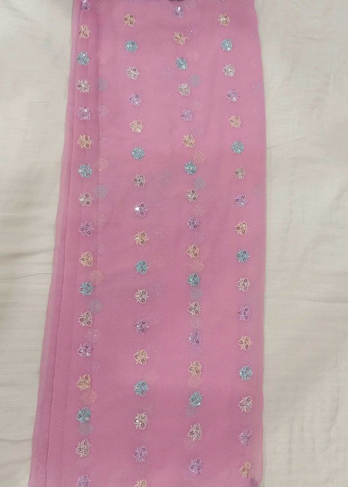Beautiful Pink Saree