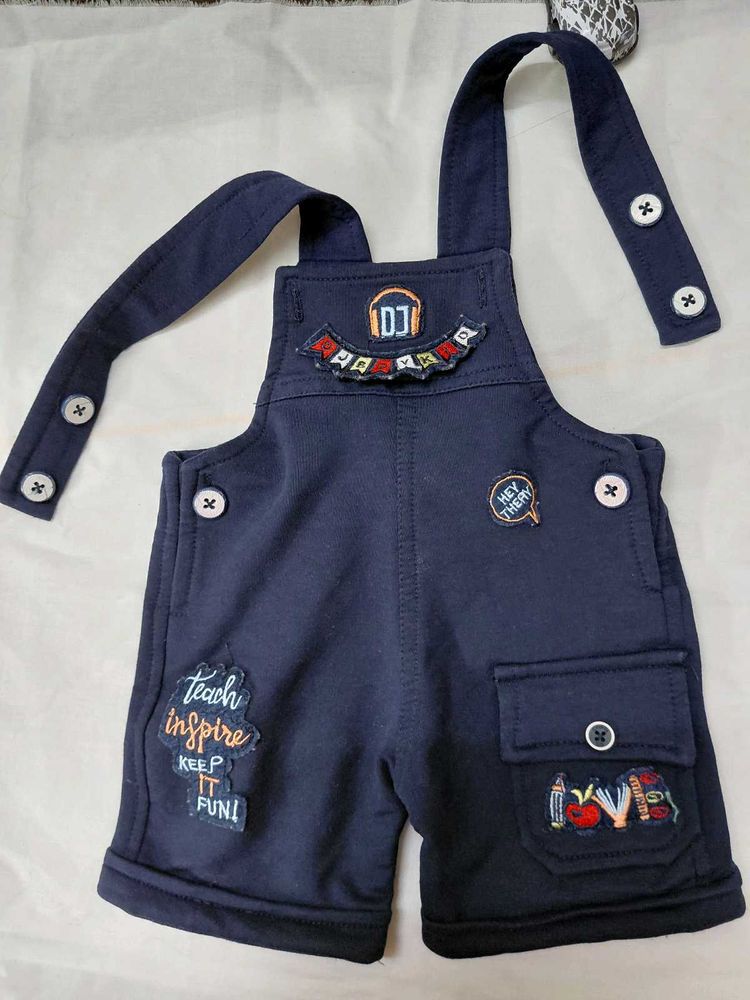 Cute Blue Kids' Overalls